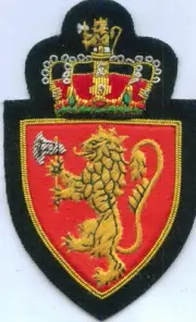 Medieval Norway Nordic Norse Royal Crest Seal Kingdom King Lion Knight Patch War