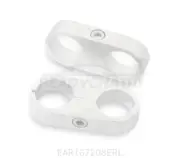 Fits Earls 1/2in. Polished Alum. Hose/Tube Separators-2pk 167208ERL