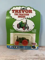 ERTL THOMAS THE TANK ENGINE, TREVOR THE TRACTION ENGINE, EARLY CLOUD CARD, 1990.