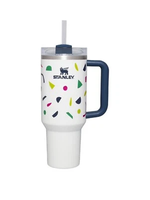 Stanley 40 oz Abstract Geo Target Exclusive H2.0 FlowState Quencher Tumbler New