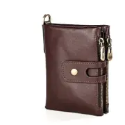 Men Rfid Leather Wallet with Card Slots