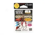 Gamakatsu 42258 GA-016 Assist Hook Quick Sniper Double Size 1 (1149)