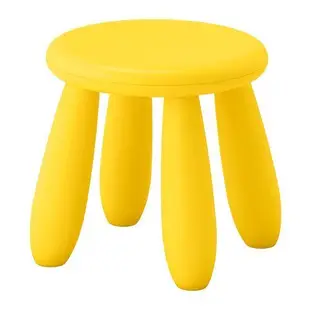 【亮菁菁】IKEA MAMMUT 兒童椅凳 黃色/白色/橘色/紫色