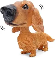 Bobble Head Dogs Bobbing Heads Car Dash Puppy Car decoration (Dachshund)