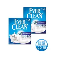 在飛比找森森購物網優惠-EverClean 藍鑽 水晶結塊貓砂10L (2入組)_(