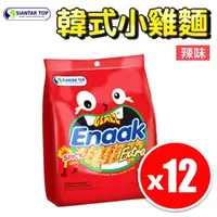 在飛比找森森購物網優惠-【Enaak】韓式小雞麵 3入/袋【12組】點心麵 脆麵