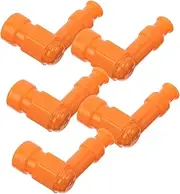 LIGHTAOTAO 5pcs Spark Plug Cap for Scooter Durable High Temperature Resistant Plug Boot Covers Reliable Protection Wet Conditions for Motorcycles and Generators