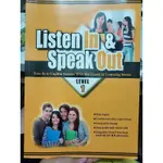 ［二手書］LISTEN IN & SPEAK OUT LEVEL1(無光碟）