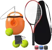 Solo Tennis Trainer, Solo Tennis Training Aid, Rebounder Set, Solo Self-Training Device for Beginners