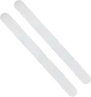 TOGEVAL 2 Pack Racket Protection Tape Tennis Racquet Head Guard Tape TPU Material Sturdy Easy to Apply