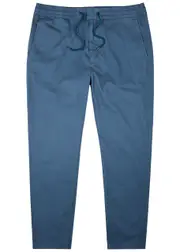 PS Paul Smith Tapered-leg Stretch-cotton Chinos - Navy - S S