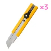 OLFA Extra Heavy Duty Cutter / 25mm / 101B / H-1 / 3 SET