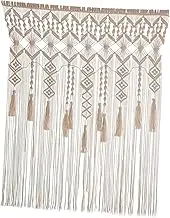 Wswqop Macrame Curtain, Door Curtain, Window Curtain, Boho Curtain for Bedroom for Wedding Backdrop, Type B, as described