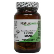 Lion's Mane COG Powder Capsules 60 VegCaps By Naturverse