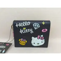 在飛比找蝦皮購物優惠-hello kitty 皮革電繡名片夾 4719585006