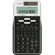 Sharp EL-506TS Scientific Calculator 470 Functions 2-Line Display