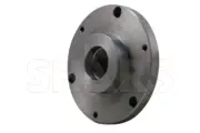 6" Fully Machined Threaded Back Plate 1-3/4-8 For 3 or 4 Jaw Self Center Chuck S
