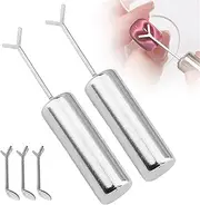 Heart Magnet for Cat Eye Gel Polish, 5 Pack Heart Cat Eye Magnet for Nails, heart magnet for nails, tMagnet Sticks with Y-Shaped Guide for Nails, DIY Manicure Kit (2pcs+3pcs Y-shaped uide)
