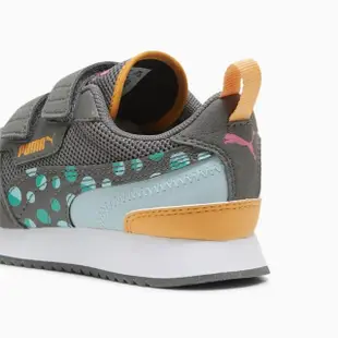 【PUMA】運動鞋 童鞋 中童 兒童 R78 Summer Camp V PS 灰綠 39657202