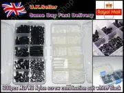 300pcs M3 Nylon screw combination suit white/Black Sets with Assortment case