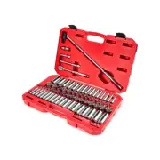 Tekton SKT15312 73 Piece 3/8 In. Drive Socket/Ratchet Set W/ Case