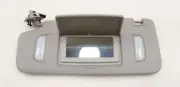 NEW OEM GM Driver Side Sun Visor w/ Mirror Titanium 23234424 Chevy GMC 2007-2017