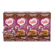 Nestle Coffee Creamer, Salted Caramel Chocolate, Liquid Creamer Singles, Non ...