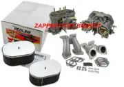 PORSCHE 356 912 WEBER CARBURETOR CONVERSION KIT 44 IDF REDLINE K 290XE-44 WEBER