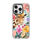 iPhone 16 Pro Clear Case MagSafe Compatible Giraffe