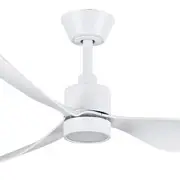 Martec Genoa 50" 3 ABS Blade Smart Wi-Fi DC Ceiling Fan with Remote Control and 16W Tri-Colour LED