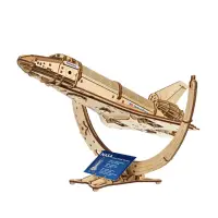 在飛比找momo購物網優惠-【Ugears】自我推進模型(NASA 發現號太空船)