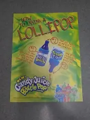 Baby Bottle Pop Candy Print Ad 2003 8x11 Great To Frame