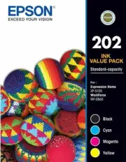 Genuine Original Epson 202 4 Colour Ink Cartridge Value Pack * No Box *