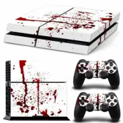 For PS4 1st Gen Console & 2 Controllers Splatter Vinyl Skin Wrap Decal
