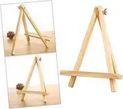 HOMSFOU 1pc Mini Easel Easels Small Tabletop Display Stand Paint Frame Easel Display - Drawing Board for Canvas Stand Photo Small Easel Stand Tabletop Easel Art Easel Mini Canvas Wooden
