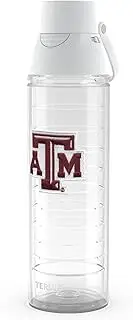 Tervis Venture Lite Texas A&M Aggies - Primary Logo Made in USA Double Walled Insulated Tumbler Travel Cup Keeps Drinks Cold & Hot, 24oz Water Bottle, Classic