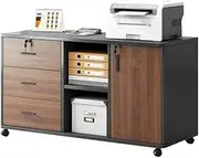 Filing Cabinet Filing Cabinet Short Cabinet Drawer Cabinet Mobile Storage Cabinet Printer Placement Cabinet Multilayer Storage Rack with Door File Storage Cabinets