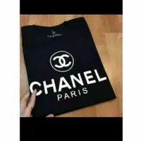 在飛比找蝦皮購物優惠-香奈兒 Chanel PARIS 時尚品牌男女 T 恤