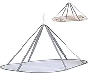 Sweater Drying Rack 30x24 Inch Foldable Mesh Lay-Flat Dryer for Laundry, Delicate Clothing, Balcony Use