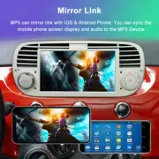 7" Android 12 Apple Carplay Car Radio Stereo GPS Navi RDS For Fiat 500 2007-2015