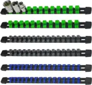 SUNHZ MCKP Socket Organizer For Tool Box Drawer, 6-Piece Socket Holder Set X 32