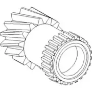 Low Range Pinion Gear R59641 fits J D 4000 4020 (4230 Syncro Range)