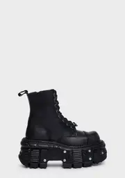 [New Rock] Imperfect M-Tank083-C1 Platform Boots