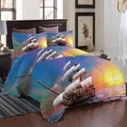 Accurate Sunlight 3D Printing Duvet Quilt Doona Covers Pillow Case Bedding Sets