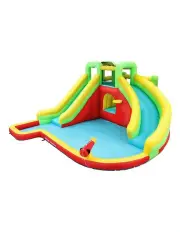 [Doctor Dolphin] Inflatable Pool Water Jumping Castle 575X445cm in Multi