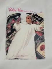 Peter Pan P1140 Moondust - Baby Sleeping Bag Knitting Patterns 3 ply 41-51cm