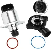 Control Valve Stepper Motor Throttle Position Sensor and Idle Air Control Valve Set/Fit for Chevrolet Chevy GMC Oldsmobile Pontiac Buick
