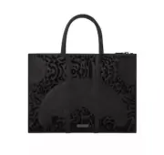 NEW SPRAYGROUND SPYCRAFT PREDATOR LAPTOP TABLET BAG BLACK CHEETAH PRINT SHARK