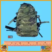 ASR Field - Green Camo Backpack #4 - 1/6 Scale - Easy Simple Action Figures