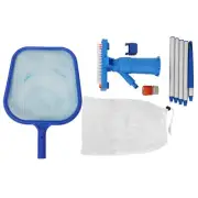Clean Pool Swimming Pool Leaf Skimmer Net with Fine Mesh Netting Basket O9K6